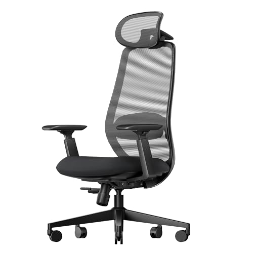 Scaun ergonomic birou EC200 ProtoArc cu suport lombar 2D si tetiera 3D