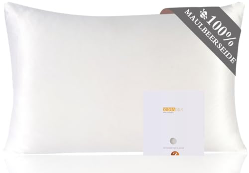 Fata de perna 50x70 cm ZIMASILK din matase Mulberry 19 Momme, fermoar ascuns