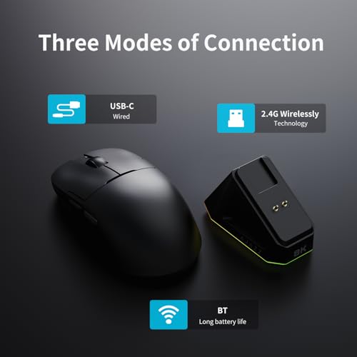 AJAZZ AJ159PRO Wireless Gaming Mouse with RGB Charging Dock