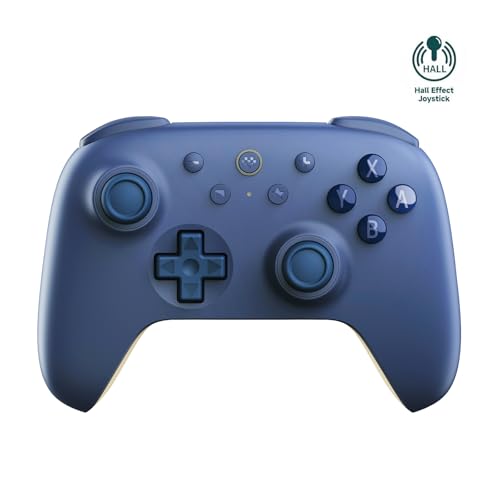 Controller 8Bitdo Ultimate 2C Bluetooth Controller Hall Effect Joysticks – Dark Blue