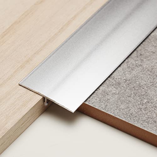 Set 3 profile T 0.9 m x 4 cm din aluminiu pentru treceri intre pardoseli