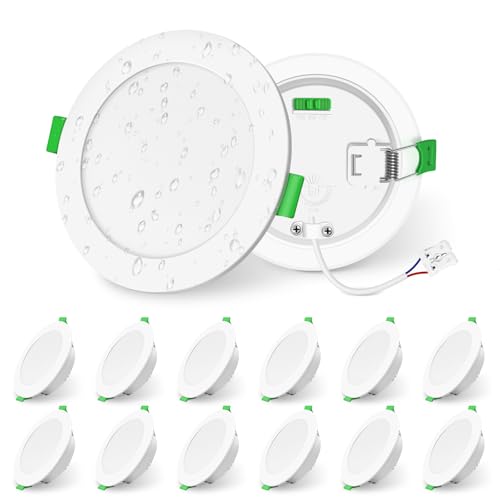 Spoturi LED incastrabil 6W IP65 dimabil, set 12 buc - Alusso Lighting