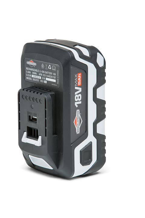 Baterie Briggs & Stratton Li-Ion 18V 5,0 Ah cu port USB pentru Murray si Sprint