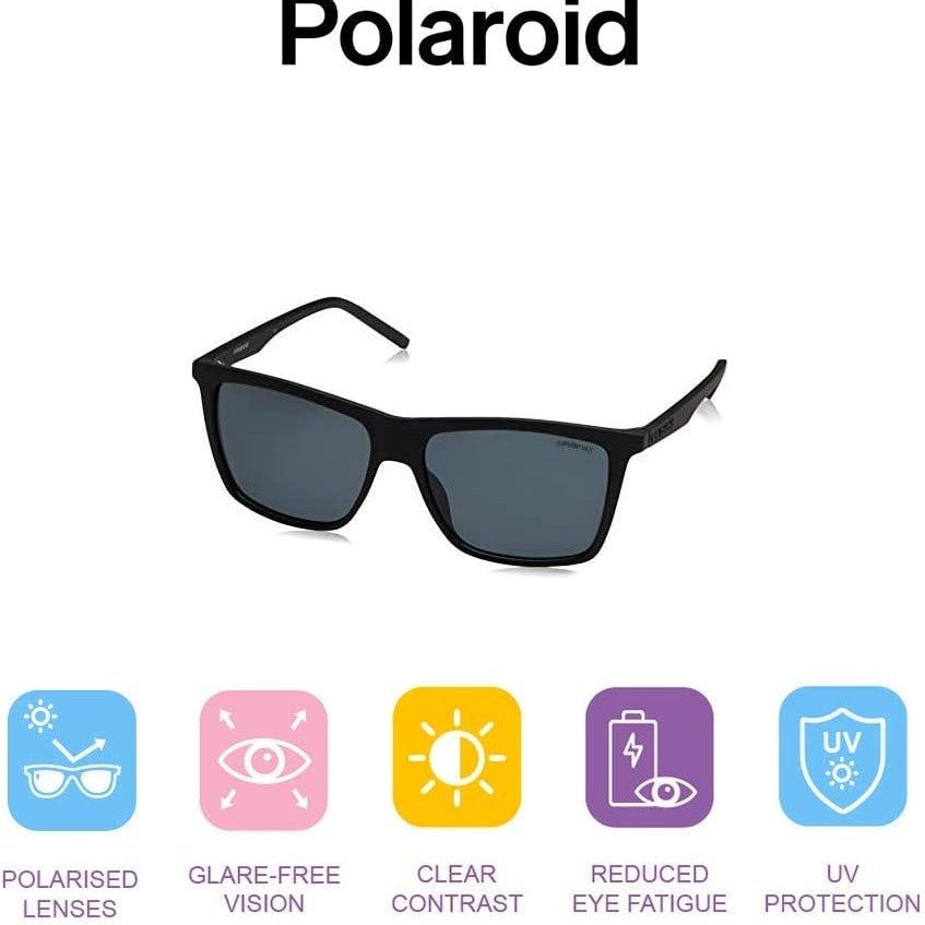 PLD 2050/S 807 BLACK 55/15/140 MAN Sunglasses