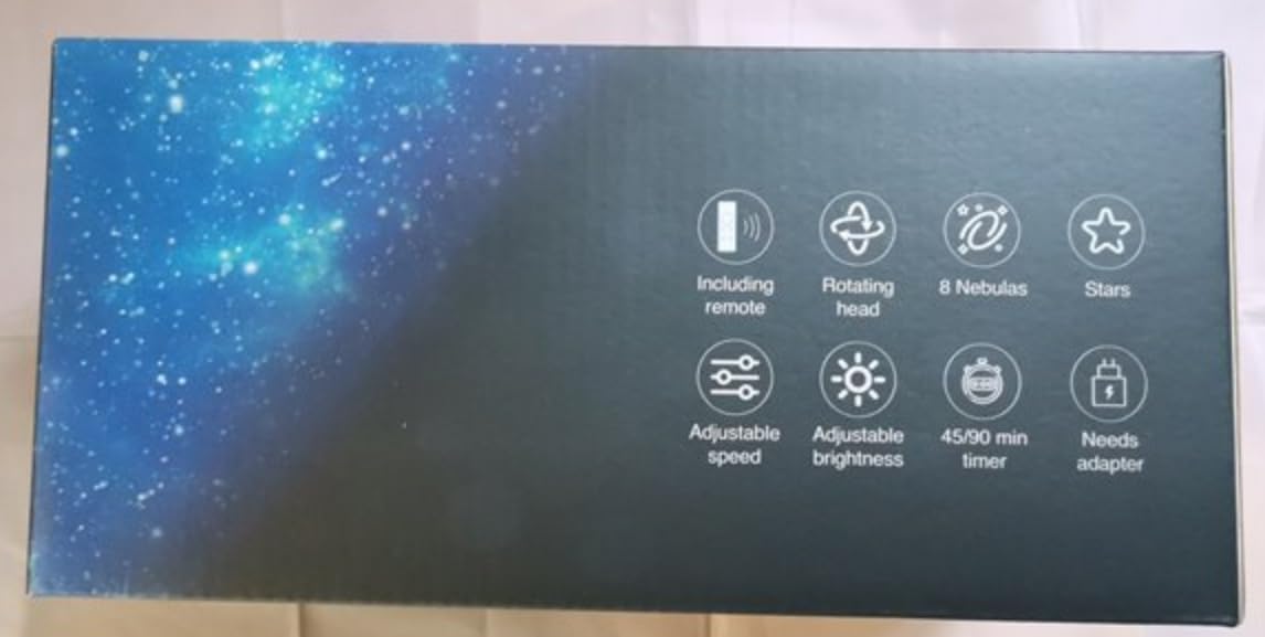 SWIFTVEIN Astronaut LED Starry Sky Projector, Galaxy Light with Remote Control and Timer, Star Projector Kids and Adults, Smart Star Projector White