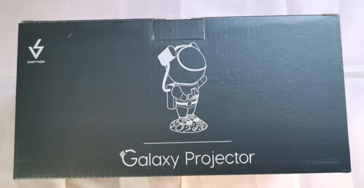 SWIFTVEIN Astronaut LED Starry Sky Projector, Galaxy Light with Remote Control and Timer, Star Projector Kids and Adults, Smart Star Projector White
