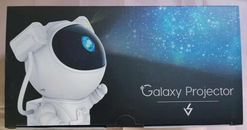 SWIFTVEIN Astronaut LED Starry Sky Projector, Galaxy Light with Remote Control and Timer, Star Projector Kids and Adults, Smart Star Projector White
