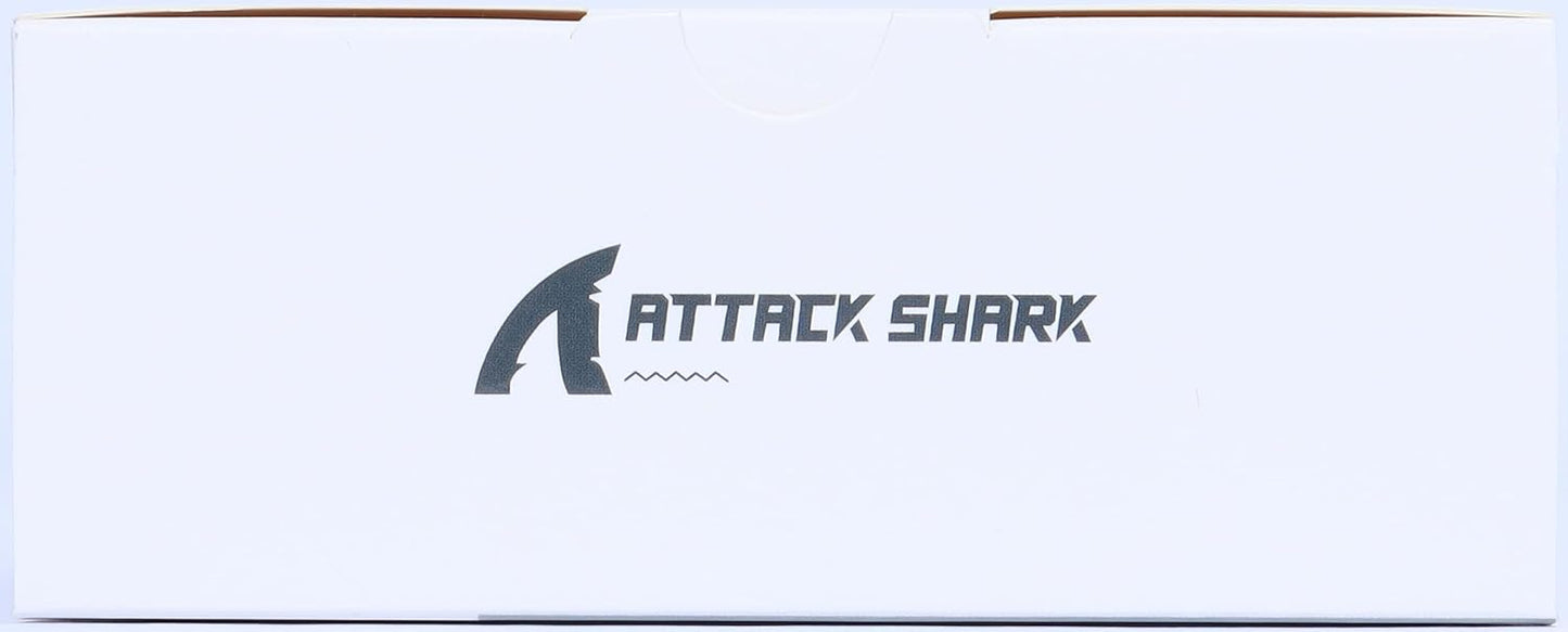 VGN GAMEPOWER x ATTACK SHARK X3 SUPERLIGHT Wireless Gaming Mouse, 49g Ultralight Mice, PixArt PAW3395, 26000 DPI, Tri-mode 2.4G/USB-C Wired/Bluetooth, G502, 200 Hrs Battery, Kailh GM8.0 Switch, Black