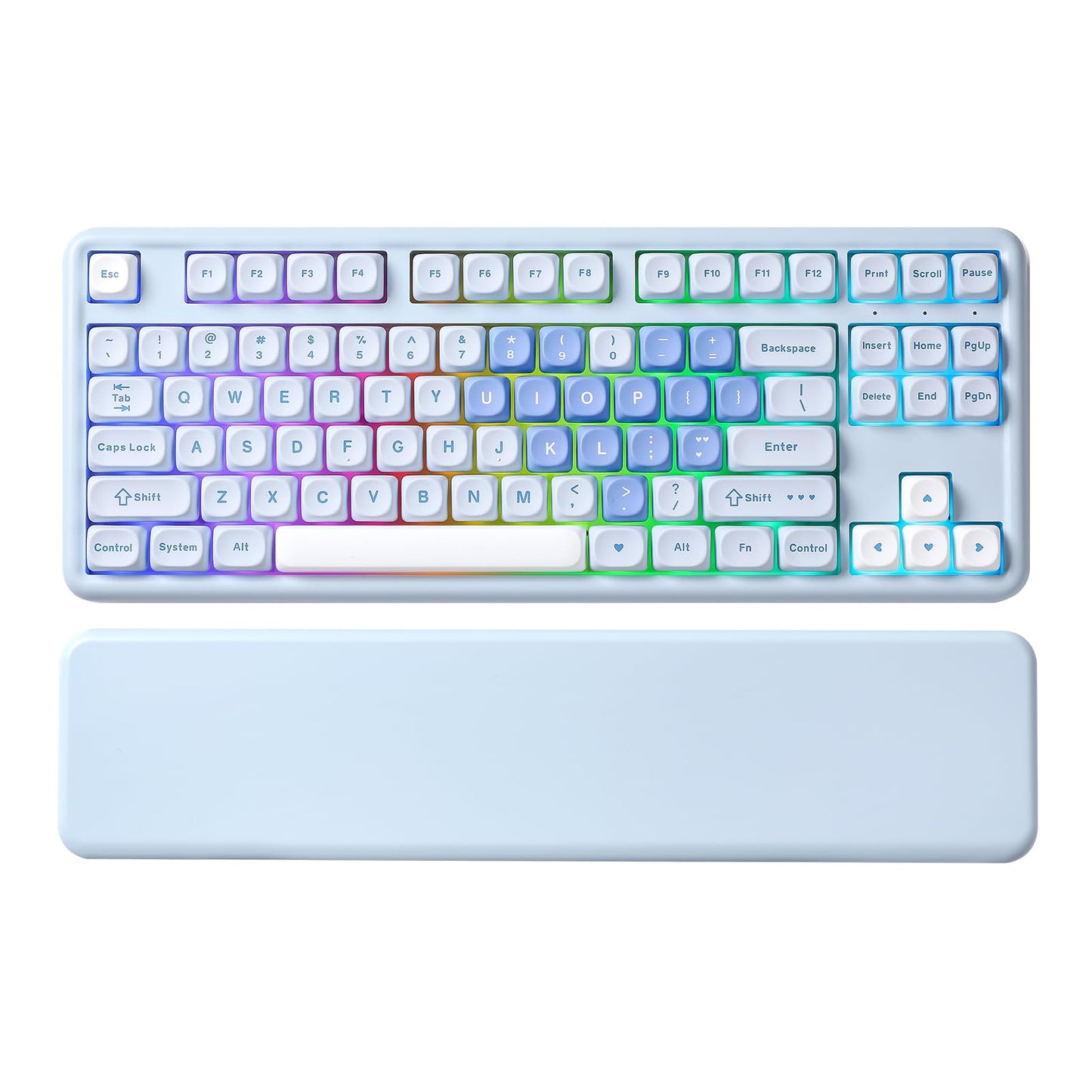 Tastatura mecanica YUNZII B87 Wireless 87 taste RGB hot-swap