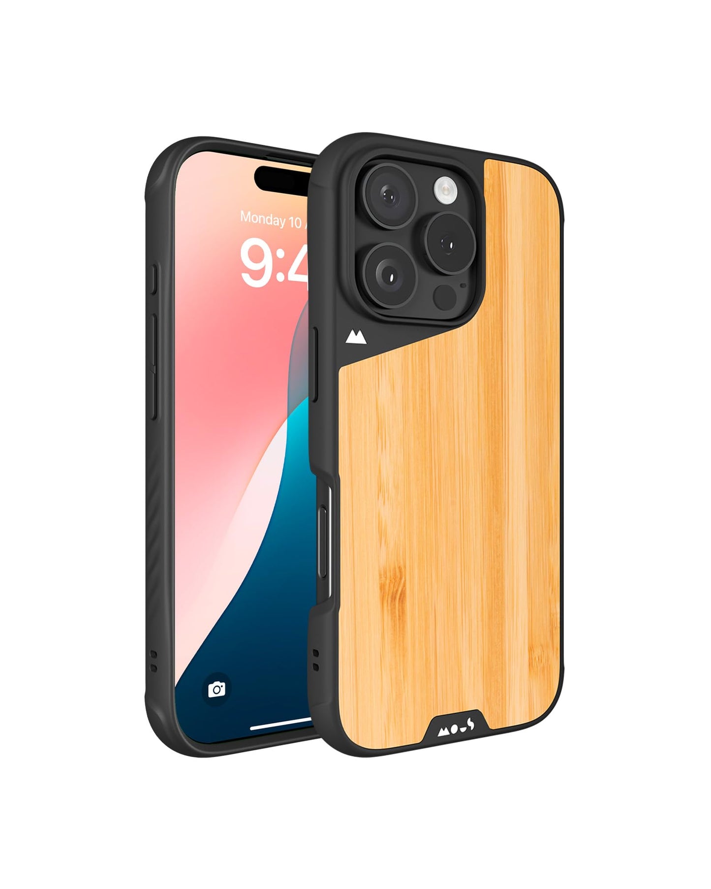 Mous for iPhone 15 Pro Max Case MagSafe Compatible - Limitless 5.0 - Carbon Fibre - Protective iPhone 15 Pro Max Case - Shockproof Phone Cover