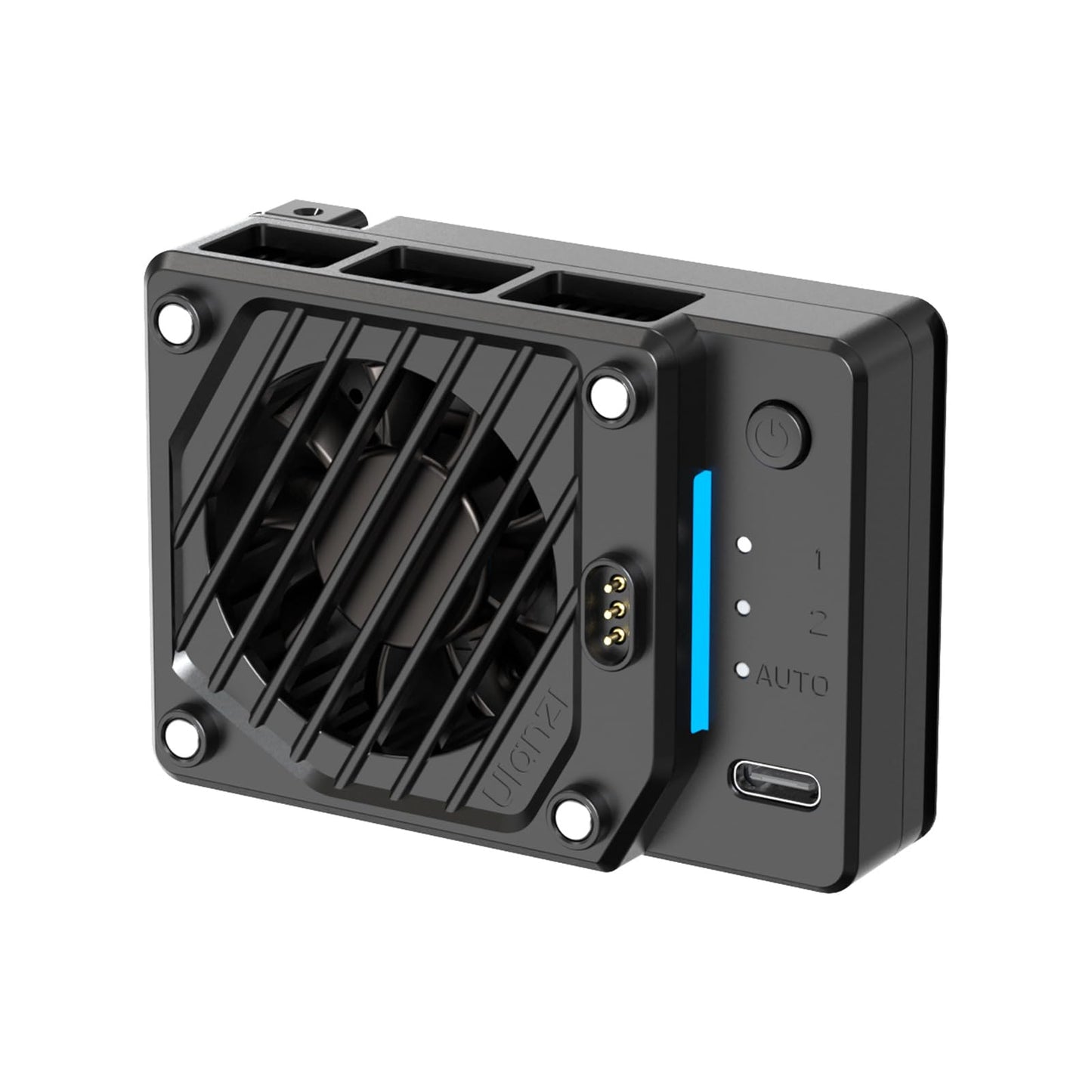 ULANZI CU01 Camera Cooler Kit for DSLR & Mirrorless, Semiconductor Cooling Fan with 3000mAh Magnetic Rechargeable Battery, 3 Speeds, Auto Temp Control Cooling for Video Recording(Battery+Cooler)