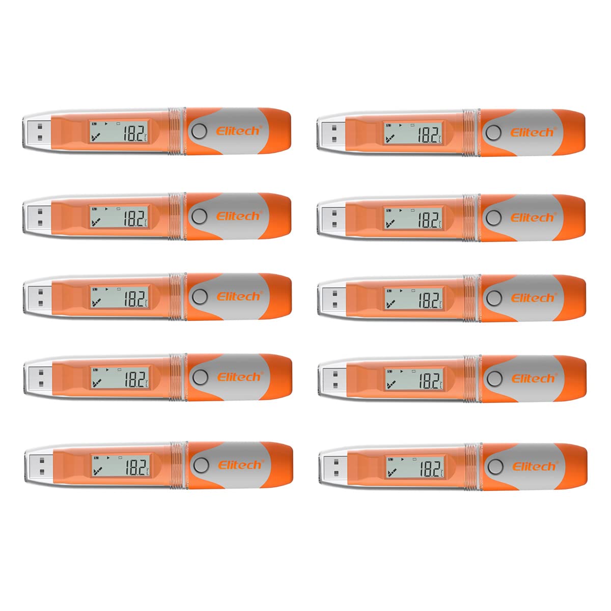 Data logger Elitech RC-51H USB temperatura si umiditate 32000 puncte