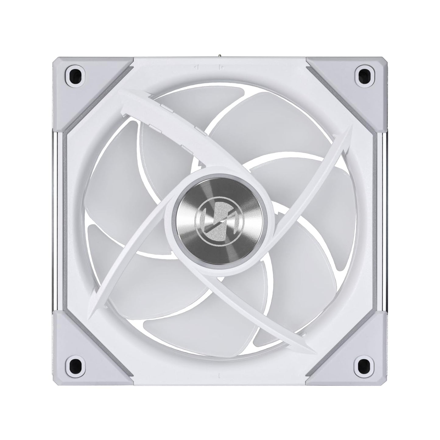 Lian Li UNI Fan SL-Infinity 120-Triple Pack-ARGB Fan-Infinity Mirror-Daisy-Chain Design-Customizable Lighting Effects-One Cable Connection-with Controller-White-(UF-SLIN120-3W)