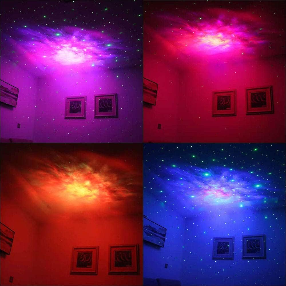 SWIFTVEIN Astronaut LED Starry Sky Projector, Galaxy Light with Remote Control and Timer, Star Projector Kids and Adults, Smart Star Projector White