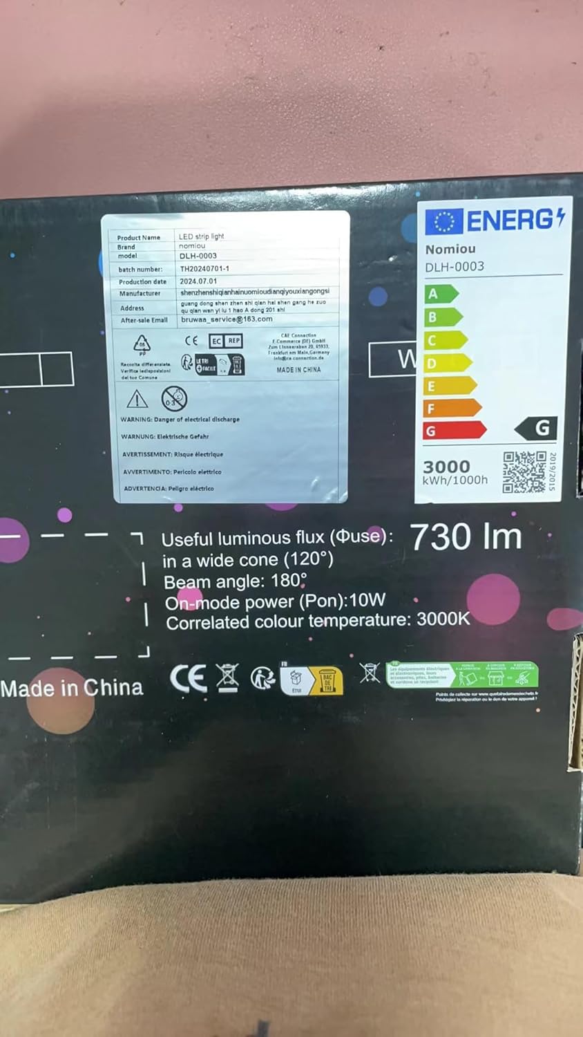 Neon LED Strip 5 m, RGBIC Neon LED Strip with App Control, DIY Colour Changing Light Strip, Music Sync, Neon Light Strip for Living Room, Bedroom, Wall Decoration…