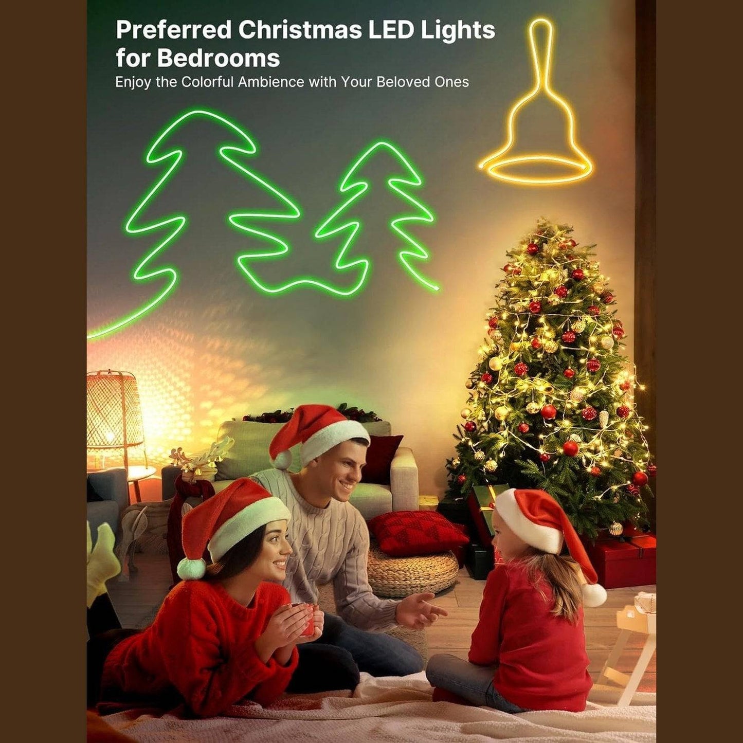 Mexllex 10m RGB Neon LED Strip with App Control, Music Sync, IP67 Waterproof for Indoor and Outdoor Use
