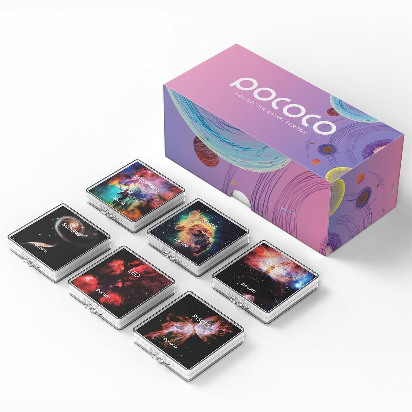 Constellation B: Discs for POCOCO Galaxy Projector, 5K Ultra HD, Semiconductor Lithography (6 discs)