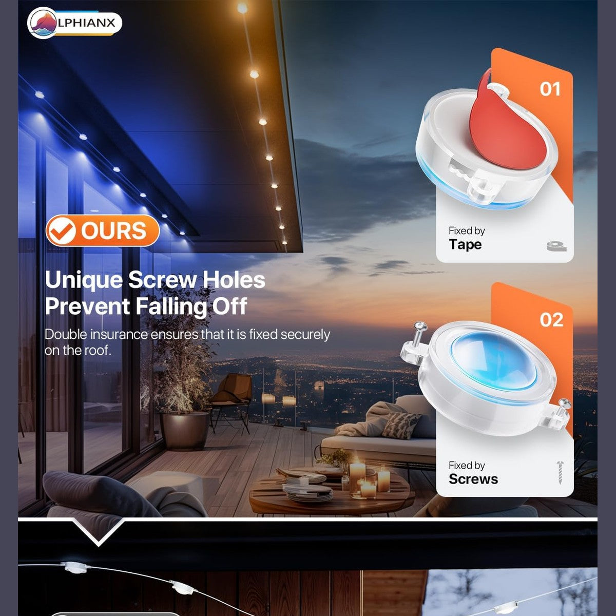 Smart Permanent Outdoor Lights