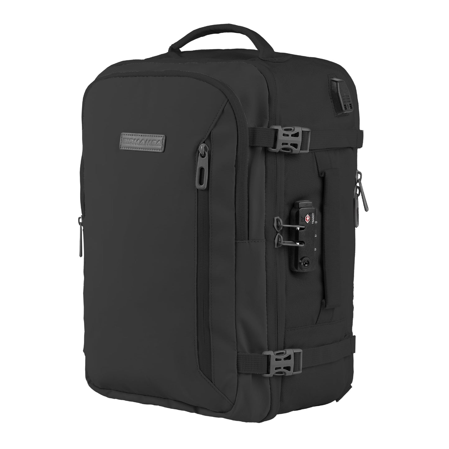 BidMamba Hand Luggage Backpack Suitable for Ryanair Hand Luggage 40 x 20 x 25 I Waterproof Travel Backpack Women & Men – Travel Backpack Hand Luggage Aeroplane with Laptop Compartment l Travel