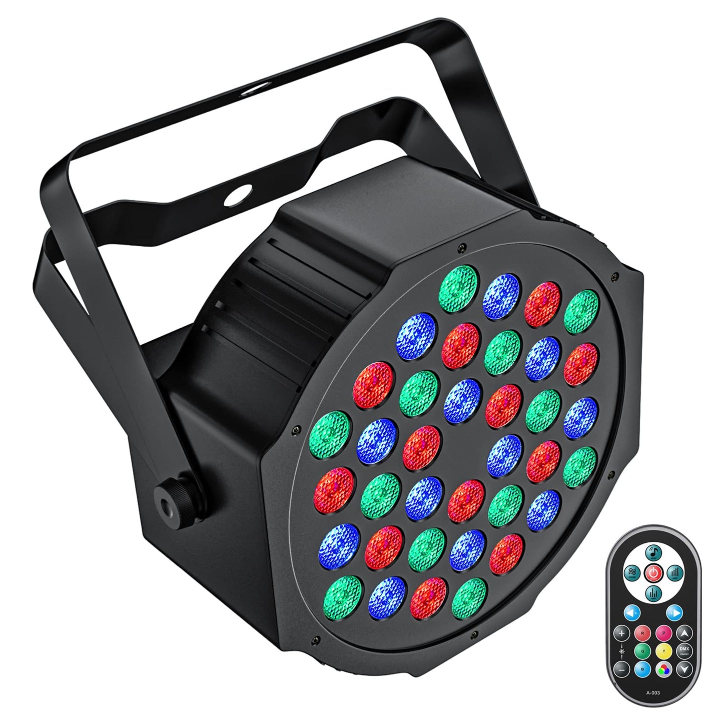 Spot LED Disco 72W RGB 36 LED cu telecomanda DMX