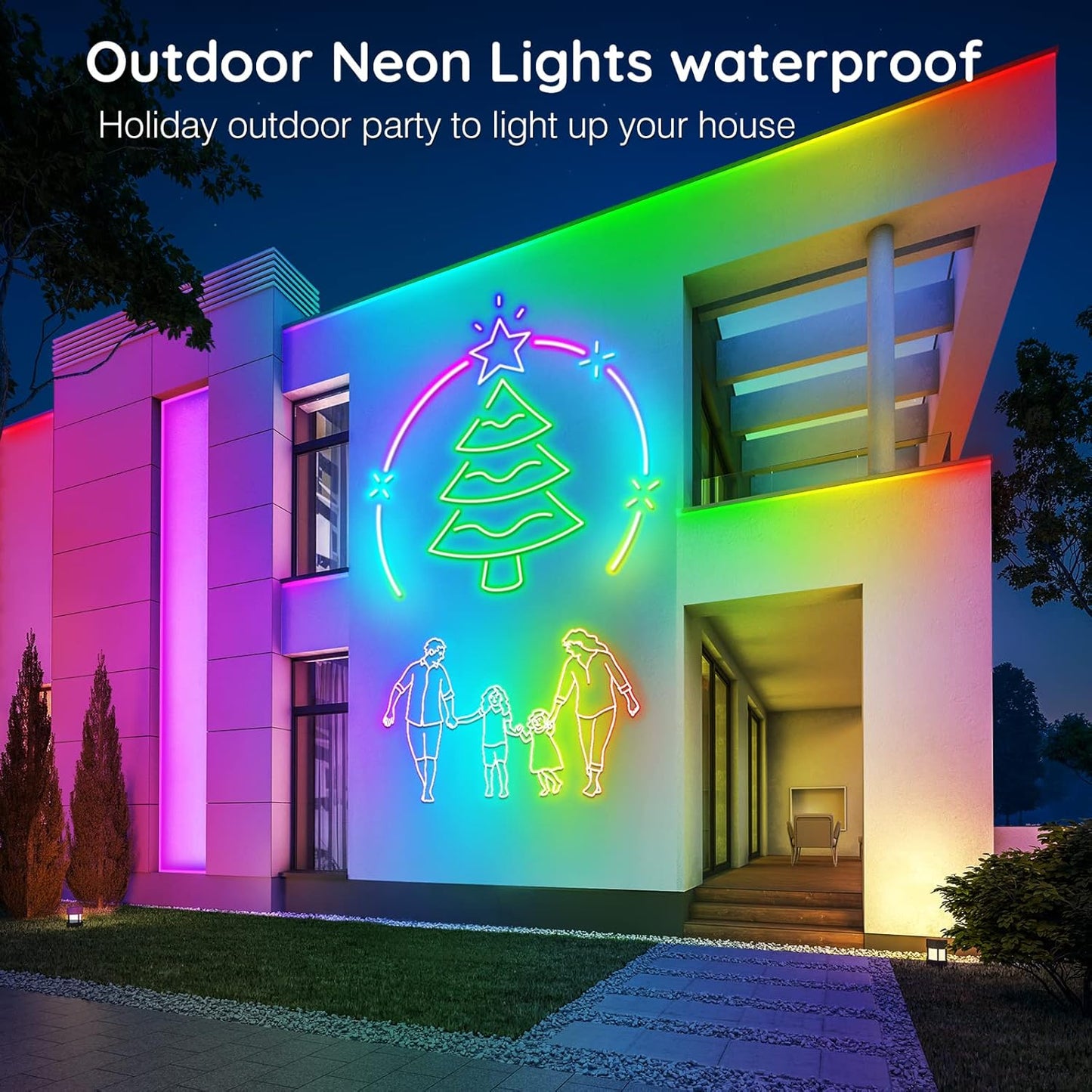 Banda Led Neon Smart AILBTON 10m RGB