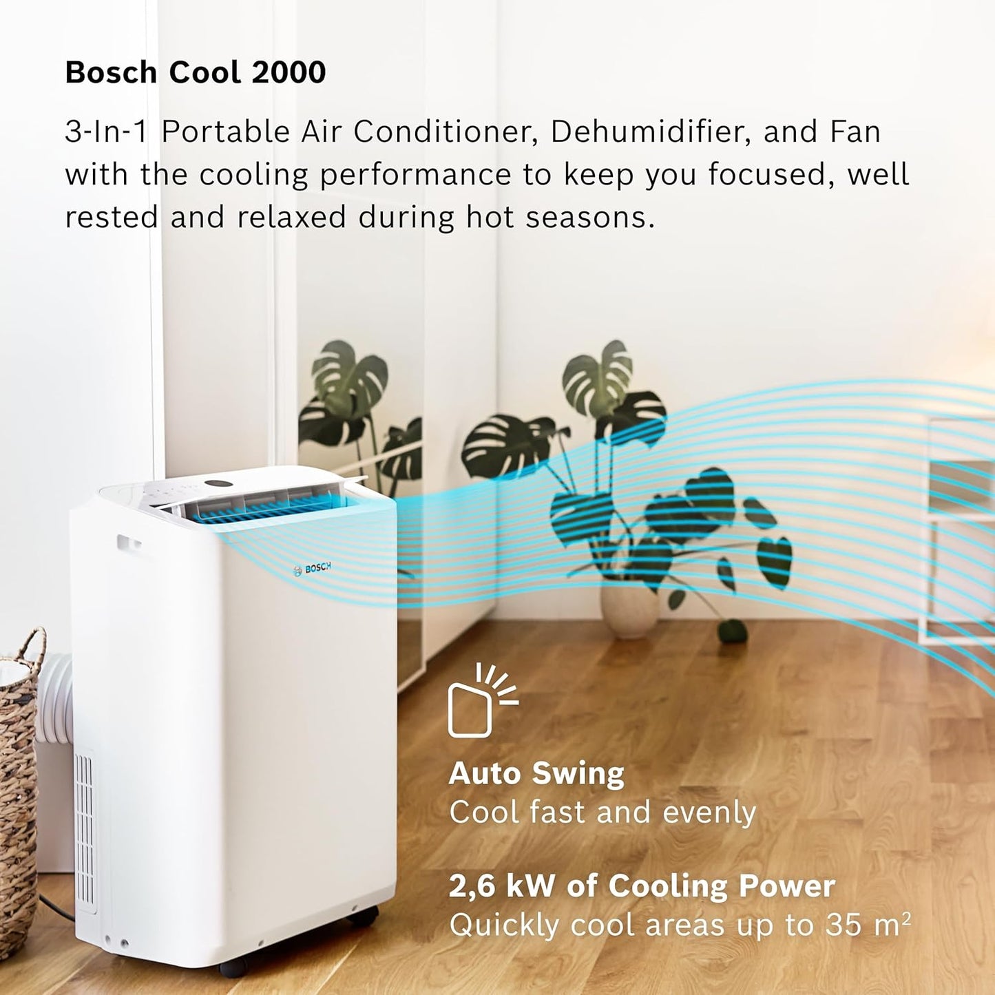 Aparat de Aer Conditionat Portabil Bosch Cool 2000