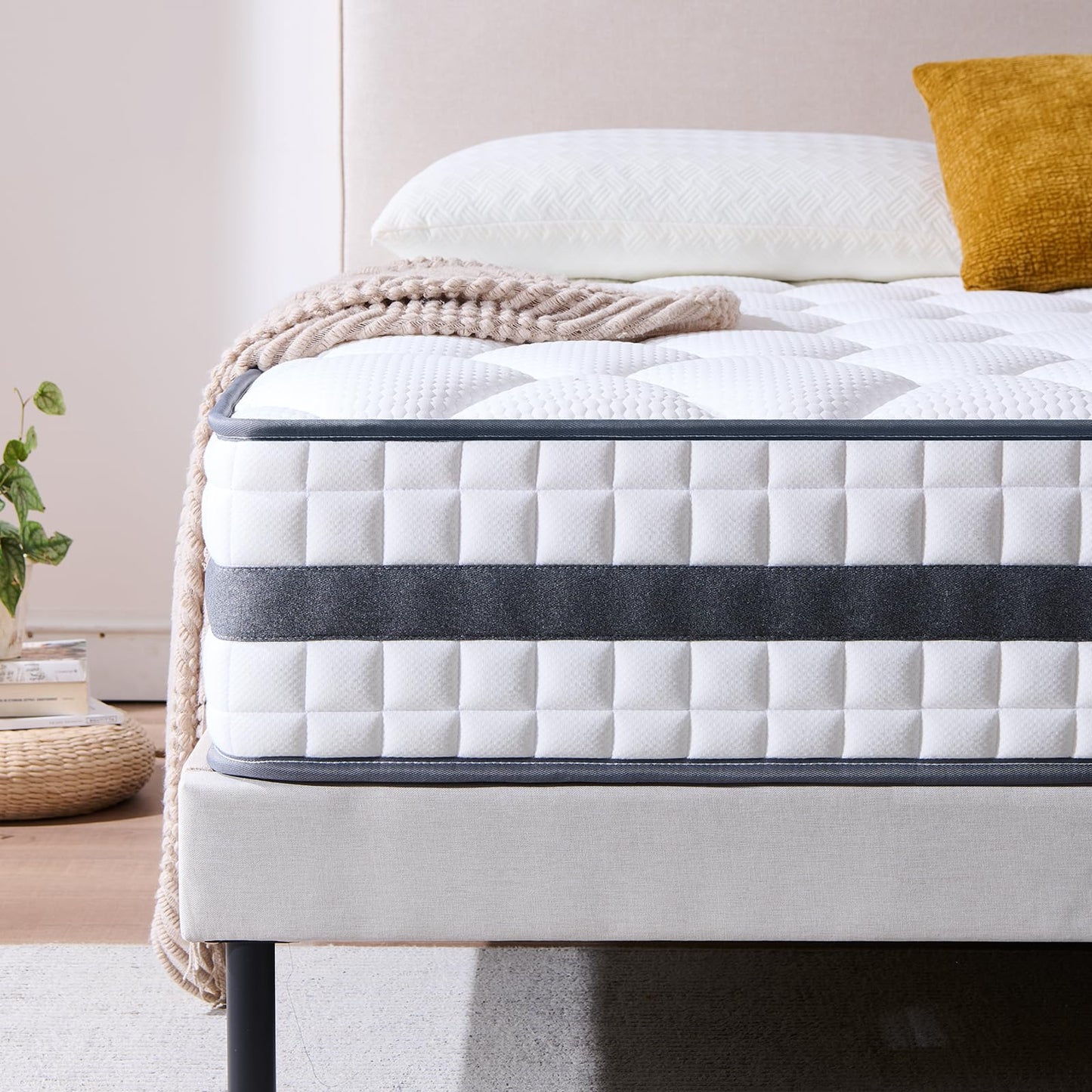 Saltea Twirest 160x200x22 cm hibrida pocket spring memory foam
