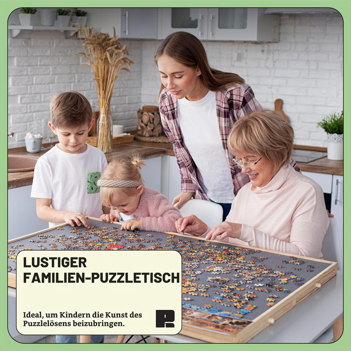 Tabla puzzle Puzzle Ready 1500 piese lemn 102 x 69 cm