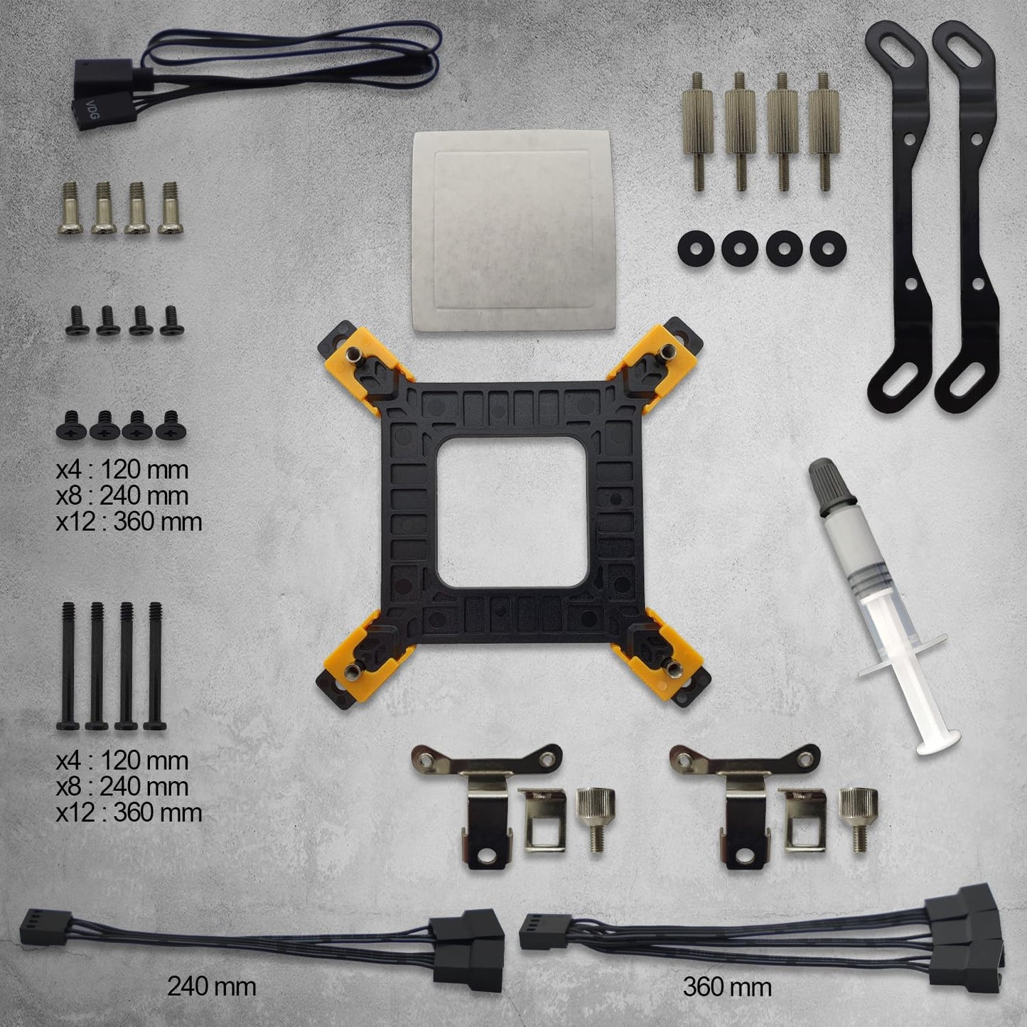 Cooler Procesor EMPIRE GAMING Guardian P-W240 AIO