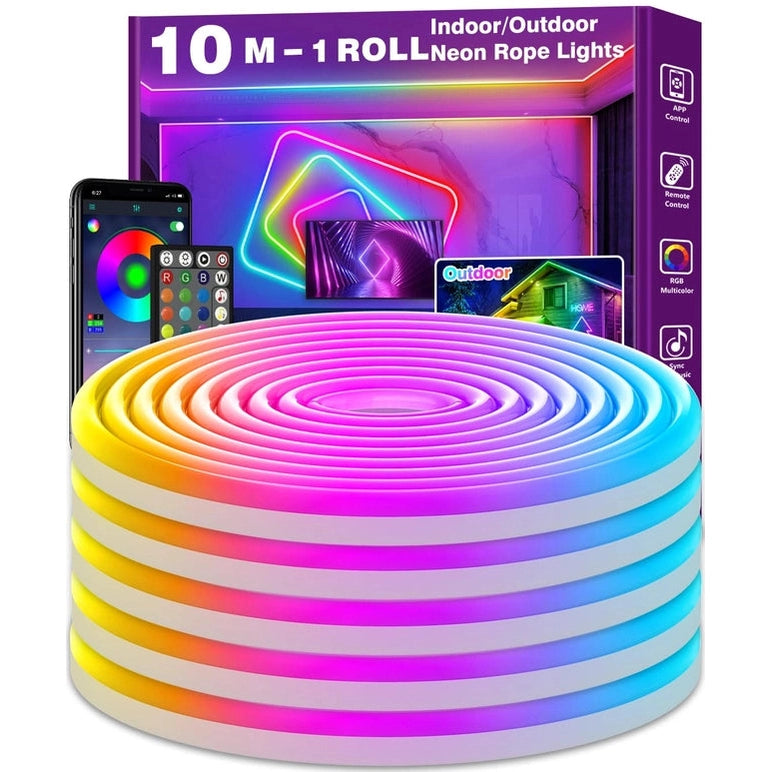 Banda Led Neon Smart AILBTON 10m RGB
