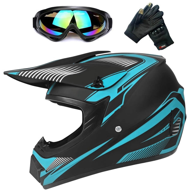 Casca Moto Copii – Casca ATV/Bicicleta/Ski ECE, pentru Baieti si Fete, Universala, All Seasons