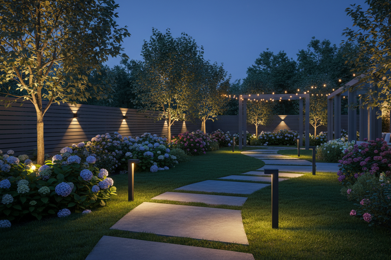 Lampi de Gradina LED – Iluminat Exterior Decorativ si Solar