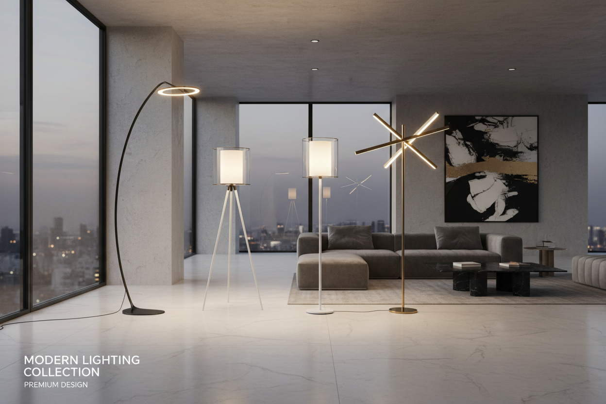 Lampadare LED Moderne – Iluminat Decorativ pentru Living si Dormitor