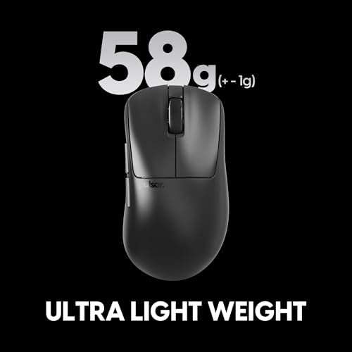 Mouse gaming wireless Pulsar Xlite V4 Large, ultra-usor 58g, 1ms, 32000 DPI, senzor optic XS-1 flagship, switch optic