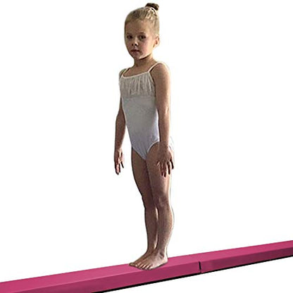 Bara echilibru pliabila HomeSun 240 cm pentru gimnastica si antrenamente fitness
