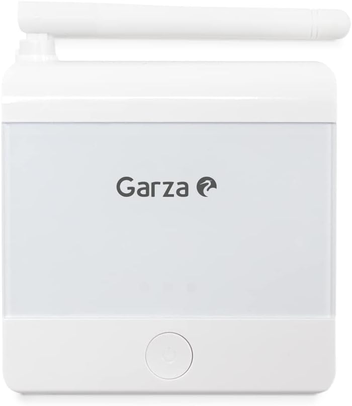 Termostat digital wireless programabil Garza pentru centrala si incalzire, alb