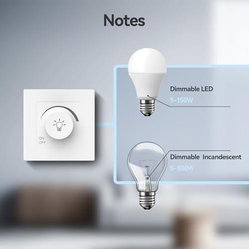 Dimmer Switch cu priza + Generic + reglaj lumina si alimentare in
