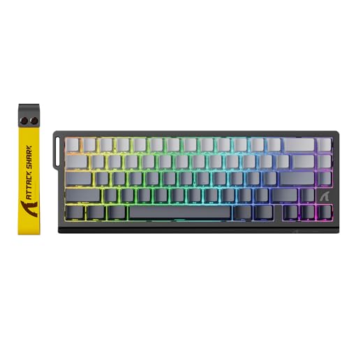 Tastatura gaming 60% X68 HE ATTACK SHARK, 8000Hz, Rapid Trigger, RGB