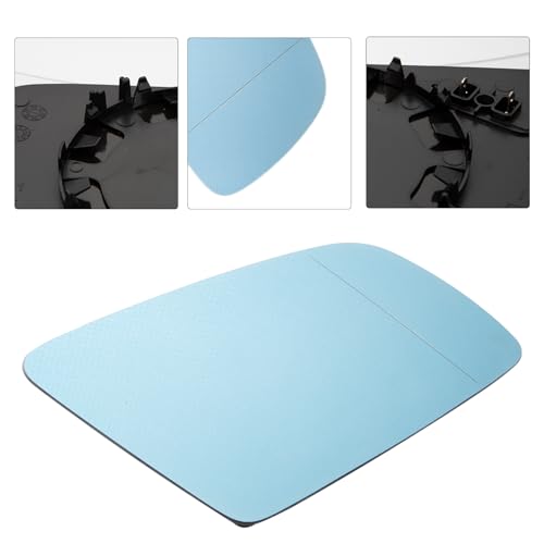 Oglinda laterala stanga E60/E61/E63/E64 2003-2010 BMW, sticla albastra incalzita