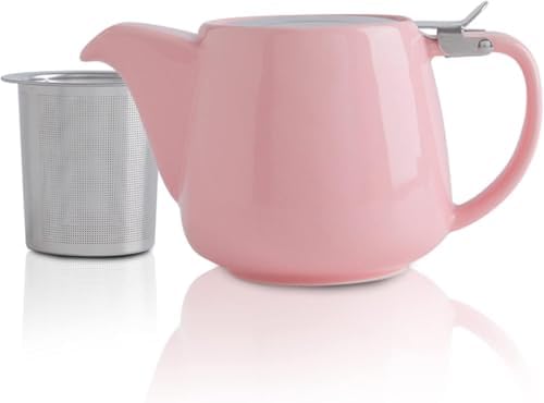 Ceainic VIVILINEN Porcelain 1.2L cu Infuzor Detasabil pentru Ceai