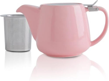 Ceainic VIVILINEN Porcelain 1.2L cu Infuzor Detasabil pentru Ceai