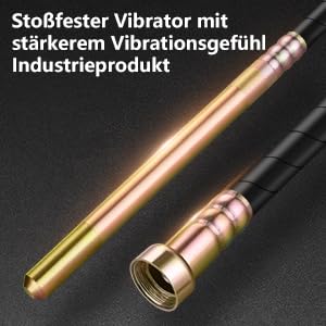 Vibrator electric TOKKOT pentru beton, 1300 W, tija de cupru 1,5 m