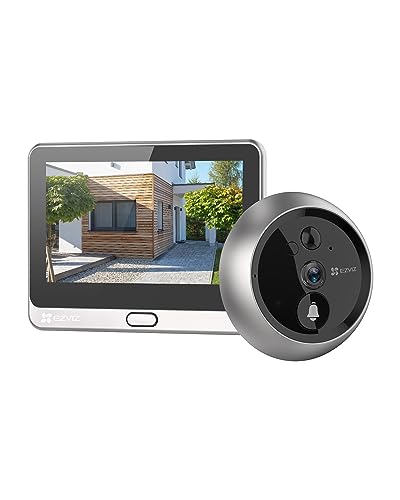Sonerie smart video wireless 1080P cu detecție de mișcare Ezviz DP2 – Negru