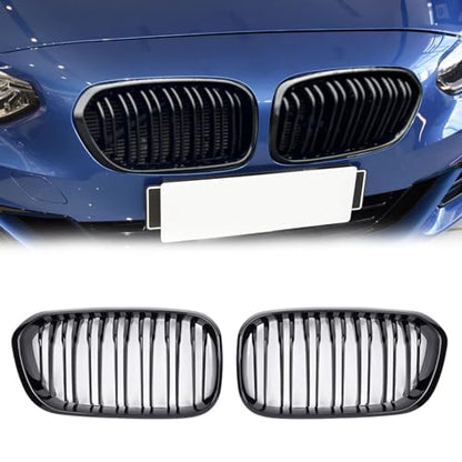 Grila fata dubla F20/F21 2015-2018 TTCR-II, finisaj gloss black