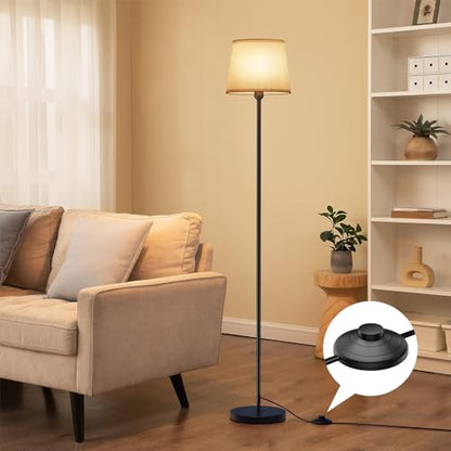 Lampa de podea LED 800 lumen, 3000-6000K, dimabila, lumina calda / rece