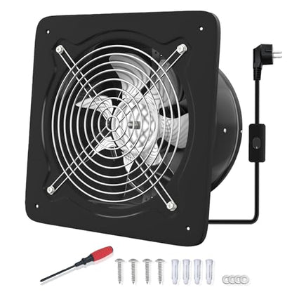 Ventilator extractor aer 200mm FanGoFast 980m3/h silent cu supapa
