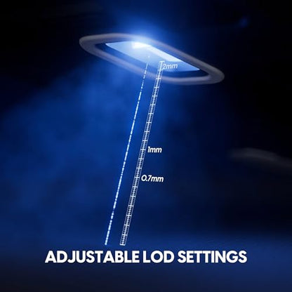 Mouse gaming wireless Pulsar Xlite V4 Large, ultra-usor 58g, 1ms, 32000 DPI, senzor optic XS-1 flagship, switch optic