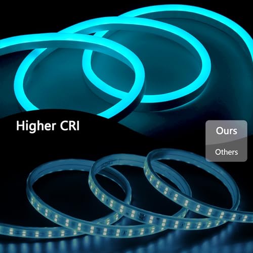 Bagzy 20M Banda LED Neon RGB 220V, IP65, cu Aplicatie si telecomanda