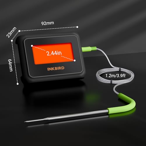 Termometru gatit IDT-22-B Inkbird Bluetooth 5.0, 2 sonde, 100 m