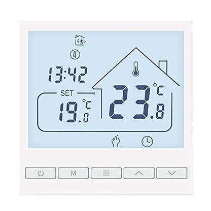 Termostat digital programabil TOL47-WP BEOK, incalzire pardoseala apa